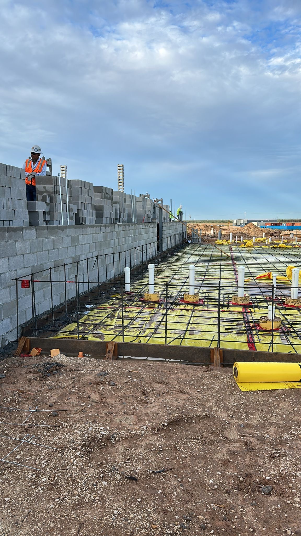 Slab and underground prep